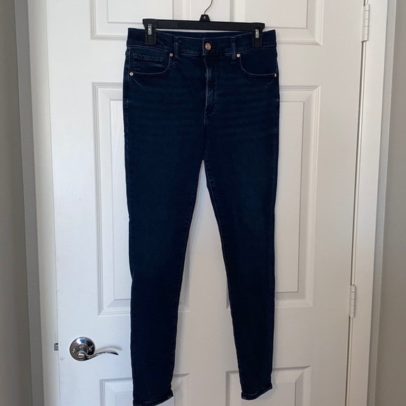 Express skinny mid rise jeans 8L